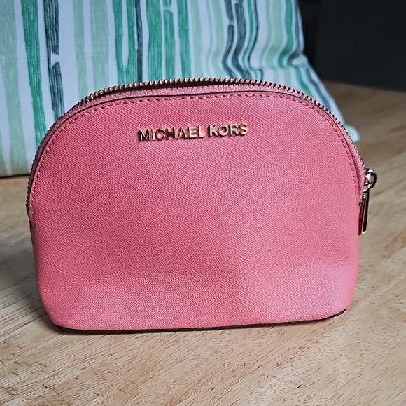 Michael Kors Pink Cosmetic Bag